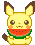 Pikachu mange une pa
